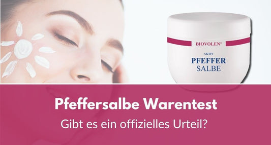 Pfeffersalbe Stiftung Warentest
