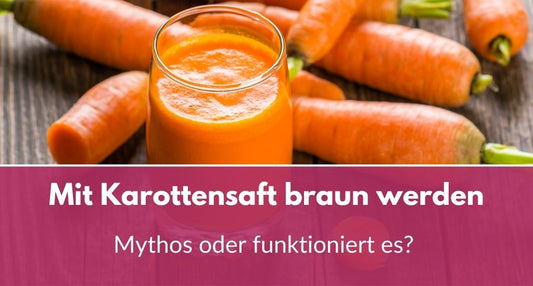 karottensaft braun werden