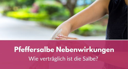 Biovolen Pfeffersalbe Nebenwirkungen und Veträglichkeit
